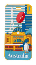 AT Travel Australia Luggage Tag: Melbourne - Jetsettr.com.au - 2