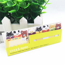 sticky animal post it notes