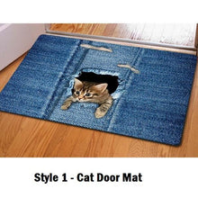 Cat / Dog Print Anti-Slip Door Mat