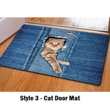 Cat / Dog Print Anti-Slip Door Mat