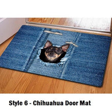 Cat / Dog Print Anti-Slip Door Mat