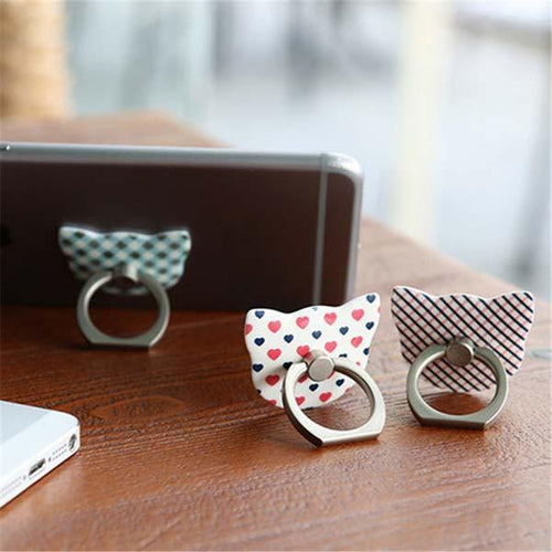 Cat Themed 360° Mobile Ring Stand (18 Variants)