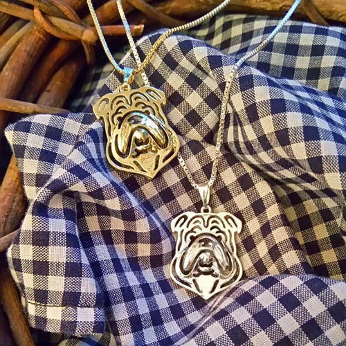 Dog Pendant - Bulldog Pendant