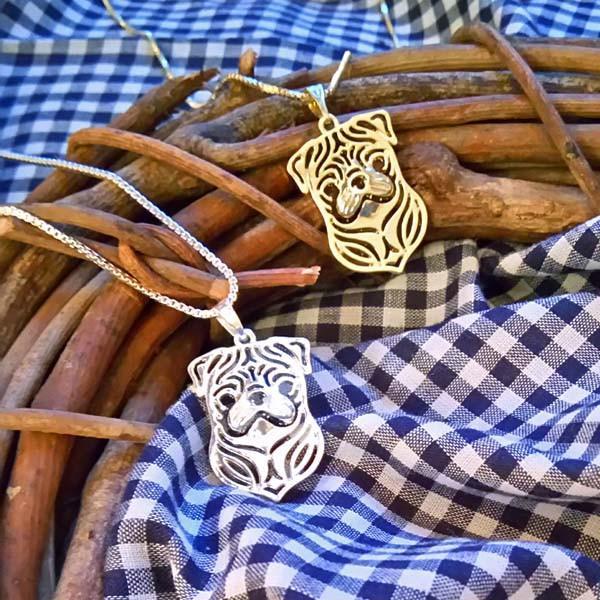 Dog Pendant - Pug