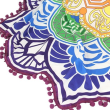 Mandala Lotus Flower Blanket