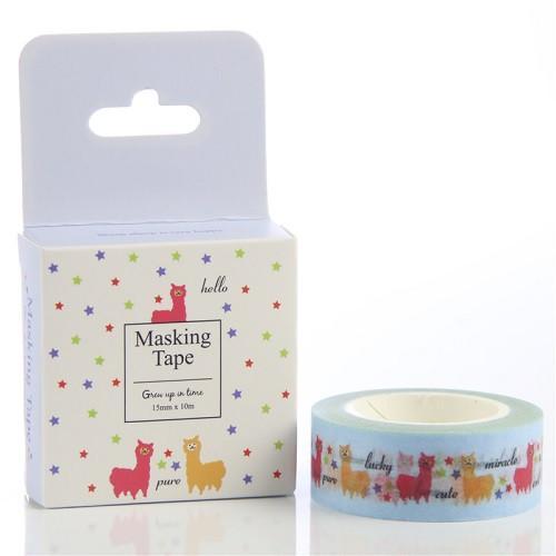 alpaca washi tape