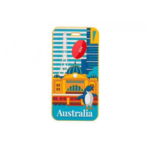 AT Travel Australia Luggage Tag: Melbourne - Jetsettr.com.au - 1