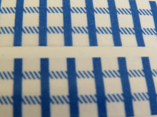 blue striped masking tape