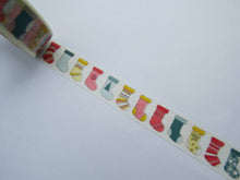 christmas stocking washi tape