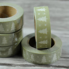 christmas tree washi masking japanese paper tape
