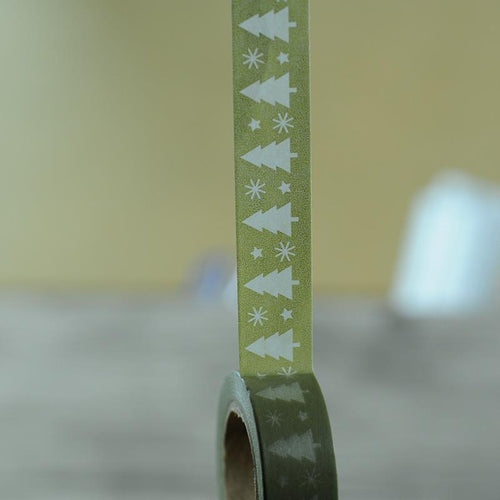 christmas masking tape