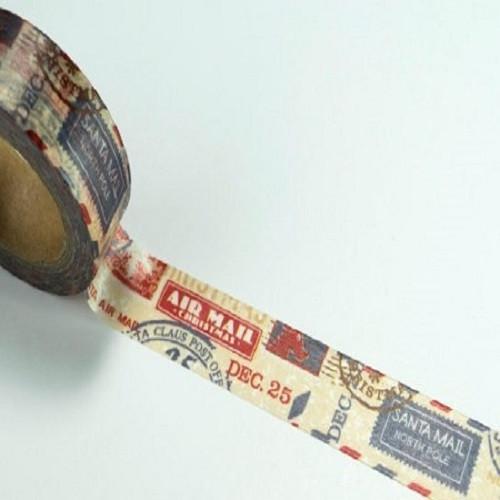 santas christmas post washi tape