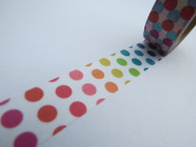 colourful spots washi masking tape