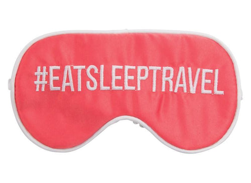 Annabel Trends Travel Eye Mask: #EATSLEEPTRAVEL - Jetsettr.com.au