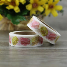 Colourful Macaroons Washi Paper Masking Tape - SusiebSupplies