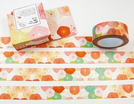colourful floral washi tape