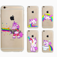 Coque Iphone Licorne ARC-EN-CIEL