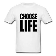 Choose Life  T Shirt Casual  Inspirational T-shirt  Rock Short Sleeve Summer Tops Tee Shirts