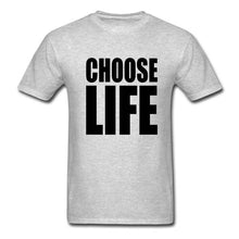 Choose Life  T Shirt Casual  Inspirational T-shirt  Rock Short Sleeve Summer Tops Tee Shirts