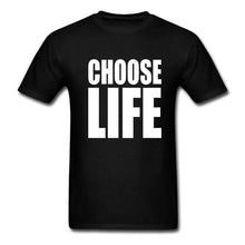 Choose Life  T Shirt Casual  Inspirational T-shirt  Rock Short Sleeve Summer Tops Tee Shirts