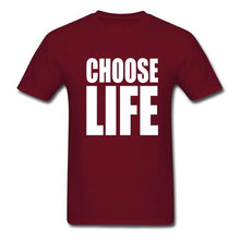 Choose Life  T Shirt Casual  Inspirational T-shirt  Rock Short Sleeve Summer Tops Tee Shirts