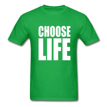 Choose Life  T Shirt Casual  Inspirational T-shirt  Rock Short Sleeve Summer Tops Tee Shirts
