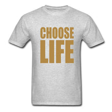 Choose Life  T Shirt Casual  Inspirational T-shirt  Rock Short Sleeve Summer Tops Tee Shirts