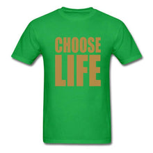 Choose Life  T Shirt Casual  Inspirational T-shirt  Rock Short Sleeve Summer Tops Tee Shirts