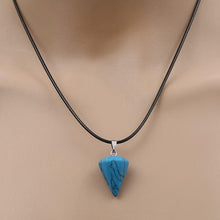 Natural Healing Stone And Crystal Pendant Necklace