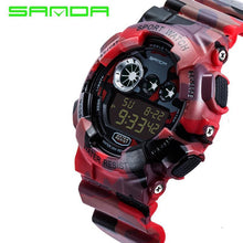 Camouflage Mens LED-Digital Watches