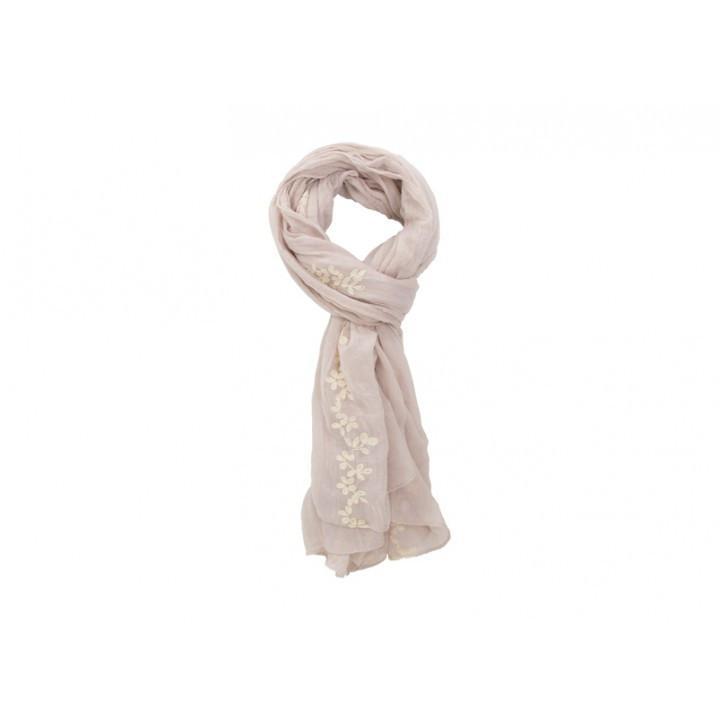 Annabel Trends Claire Scarf: Antique Pink - Jetsettr.com.au