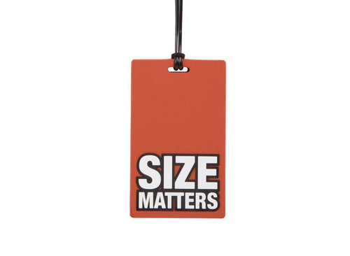 AT Travel Luggage Tag: Size Matters - Jetsettr.com.au - 1